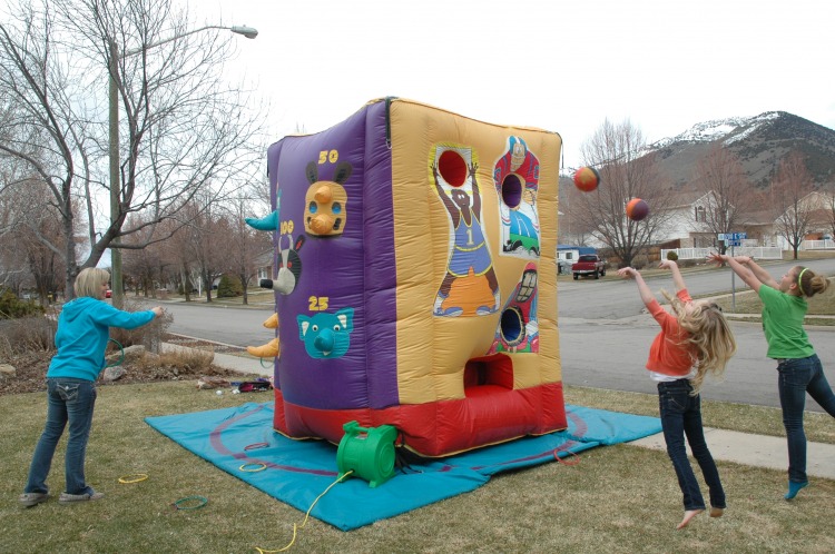 Inflatable Game Cube