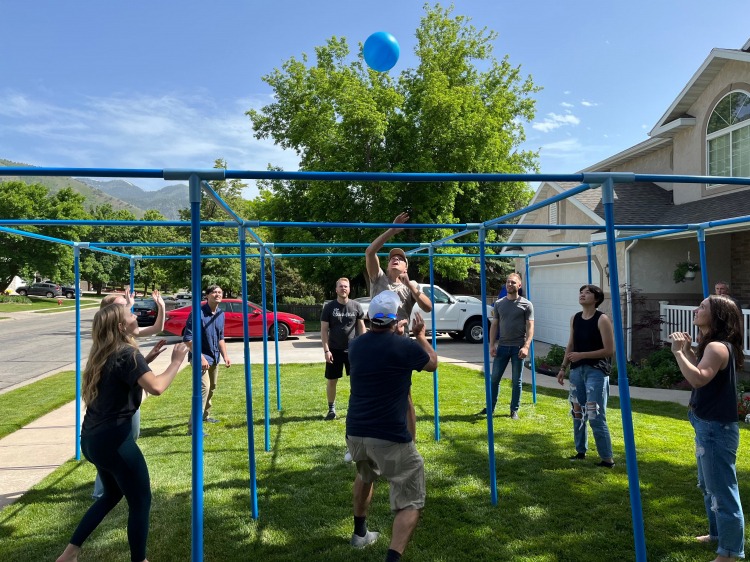 9 Square In The Air Game