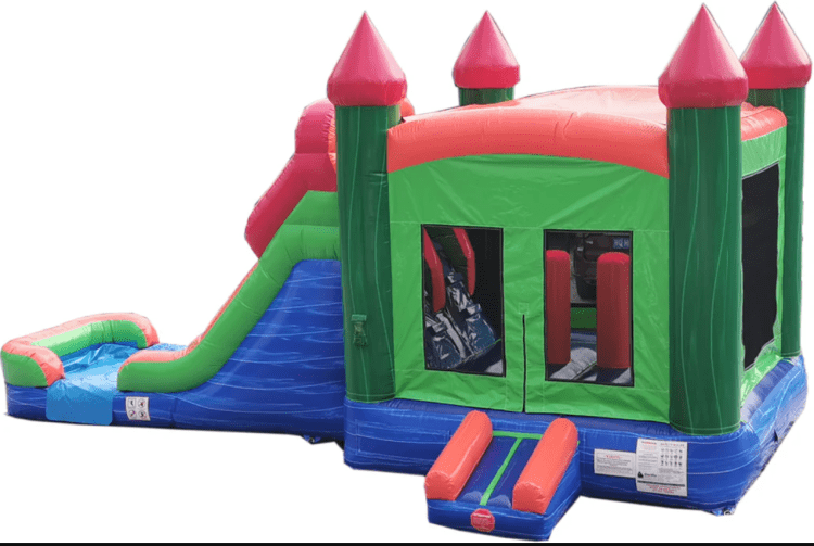 Green & Orange Bounce & Double Slide Combo