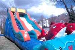 bbeaa6ca79235ad794d68230e17c566d 17' Tall Big Kahuna Water Slide or Dry Slide