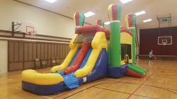 Hot Air Balloons Bounce & Double Slide Combo