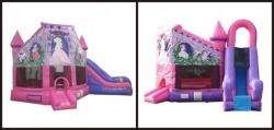 princesscombo2 252281360 Princess Party Bounce & Slide Combo