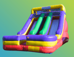 18' Huge Rainbow Double Slide