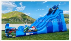 shark20a 1746467764 22' Tall Giant Shark Water Slide or Dry Slide